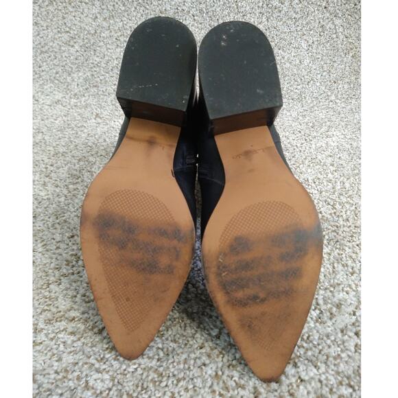 Linea Paolo Viva Black Leather Ankle Booties | Size 8.5 - Picture 7 of 16